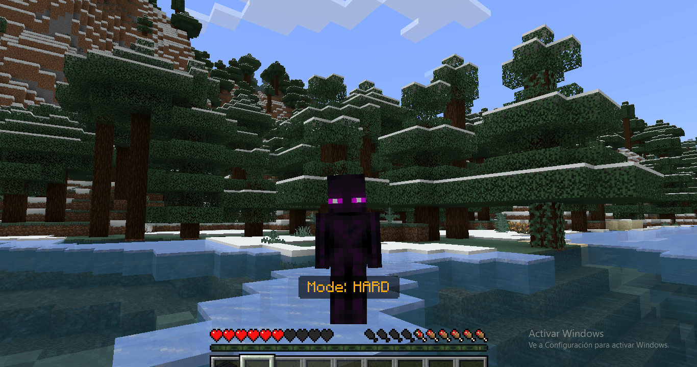 Minecraft but Water Hurts You 🌊🔥(Water is Lava) — screenshot 5