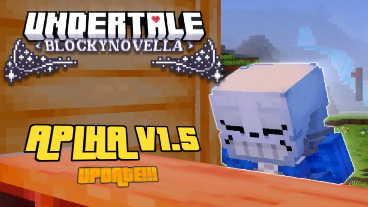 Undertale Blockynovella v1.5 (UNDERTALE Add-on) — screenshot 1