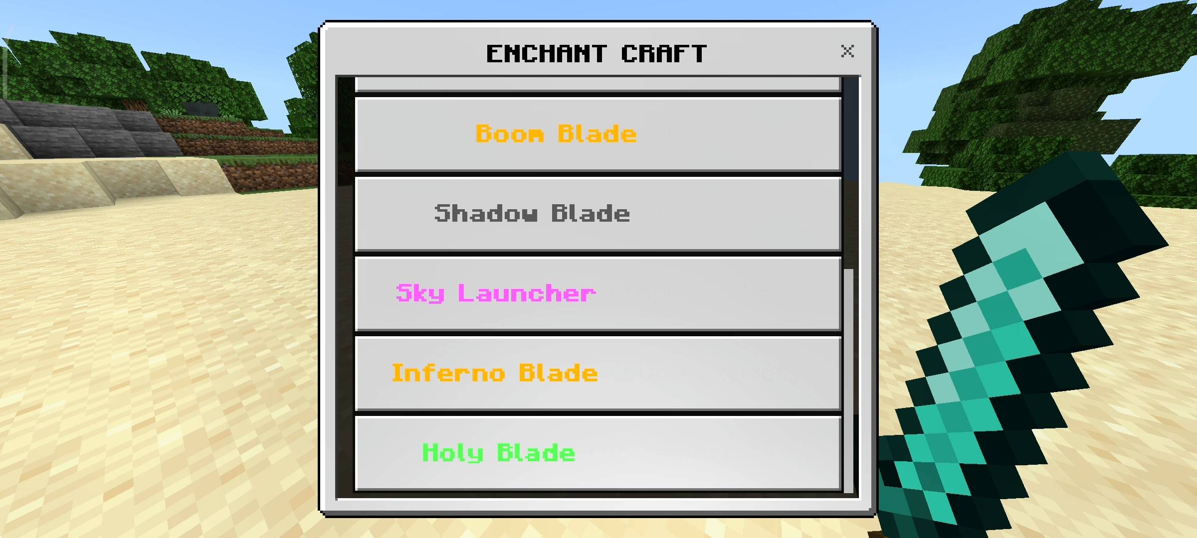 Enchant Craft Addon: 35 Custom Enchantments — screenshot 2
