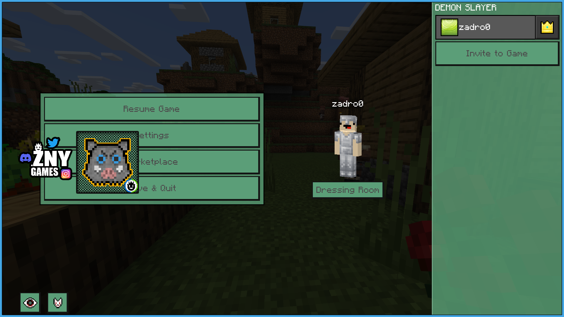 DEMON SLAYER UI [BEDROCK] — screenshot 4