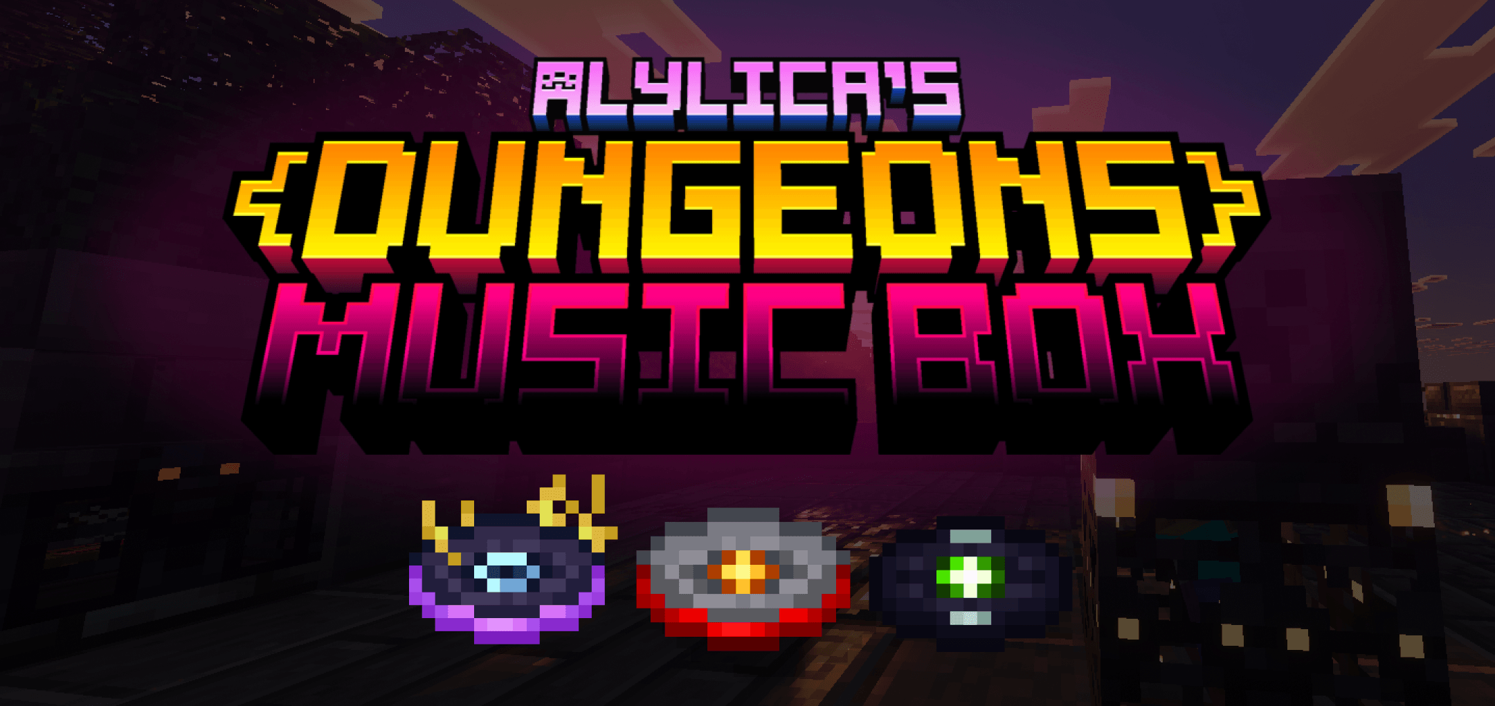 Alylica's Dungeons - Music Box — Minecraft Bedrock Addon Download