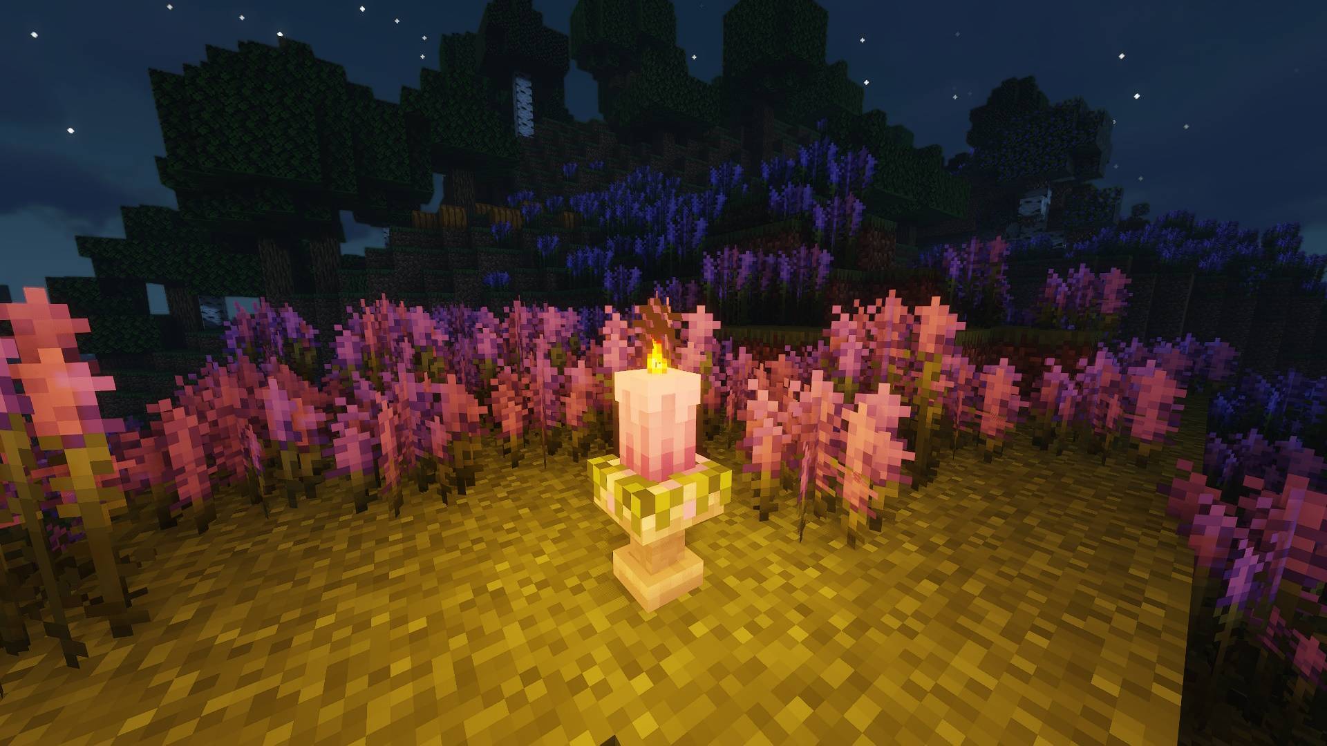 Minecraft Fake Tree The Lavender Update (Unofficial) — Minecraft Bedrock