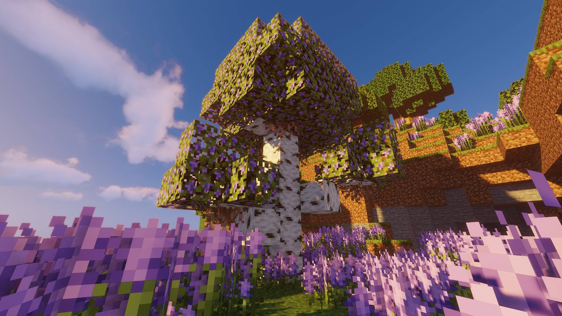 Minecraft Fake Tree The Lavender Update (Unofficial) — Minecraft Bedrock