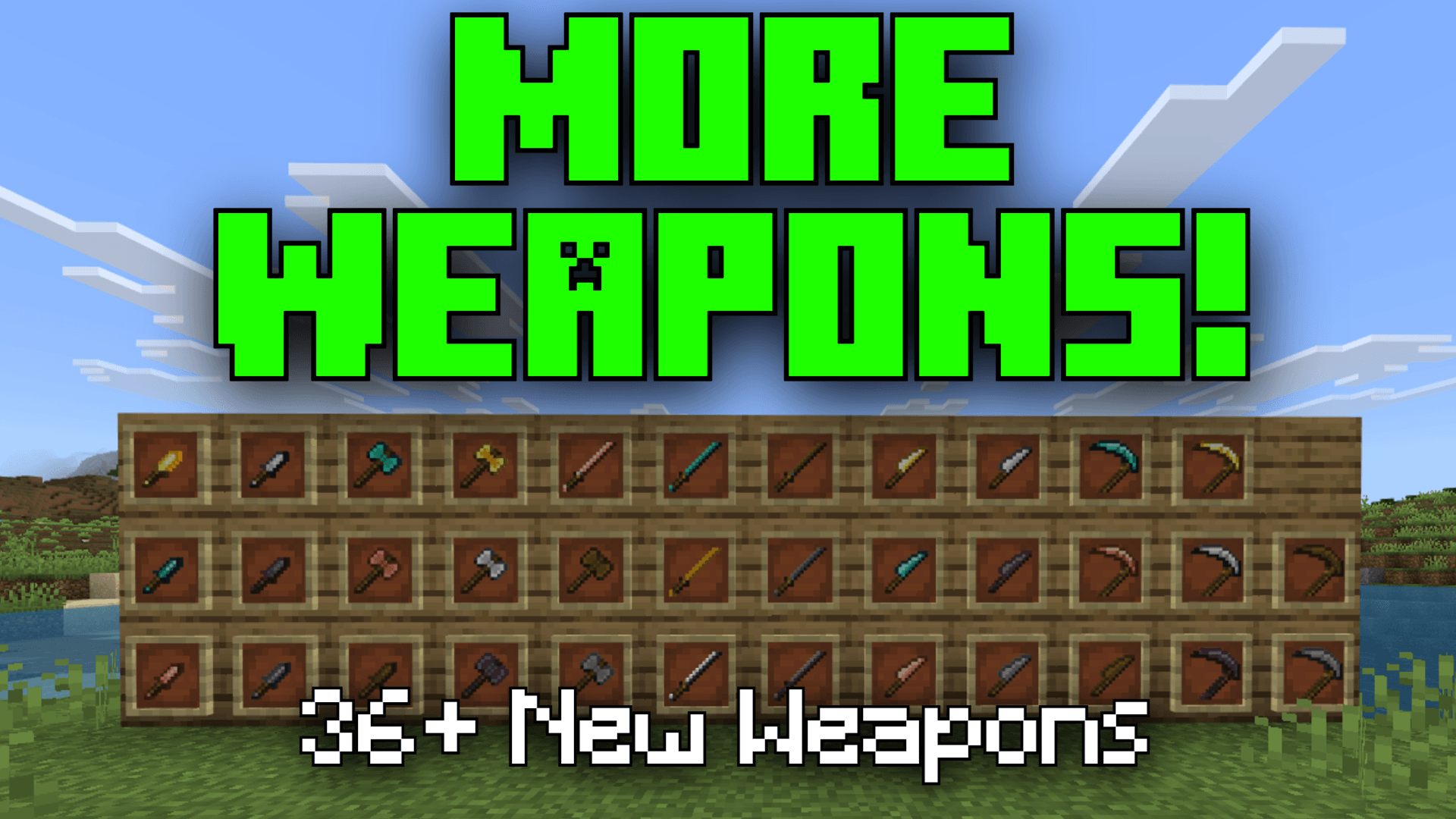 More Weapons V1 (36+ Weapons) — screenshot 1