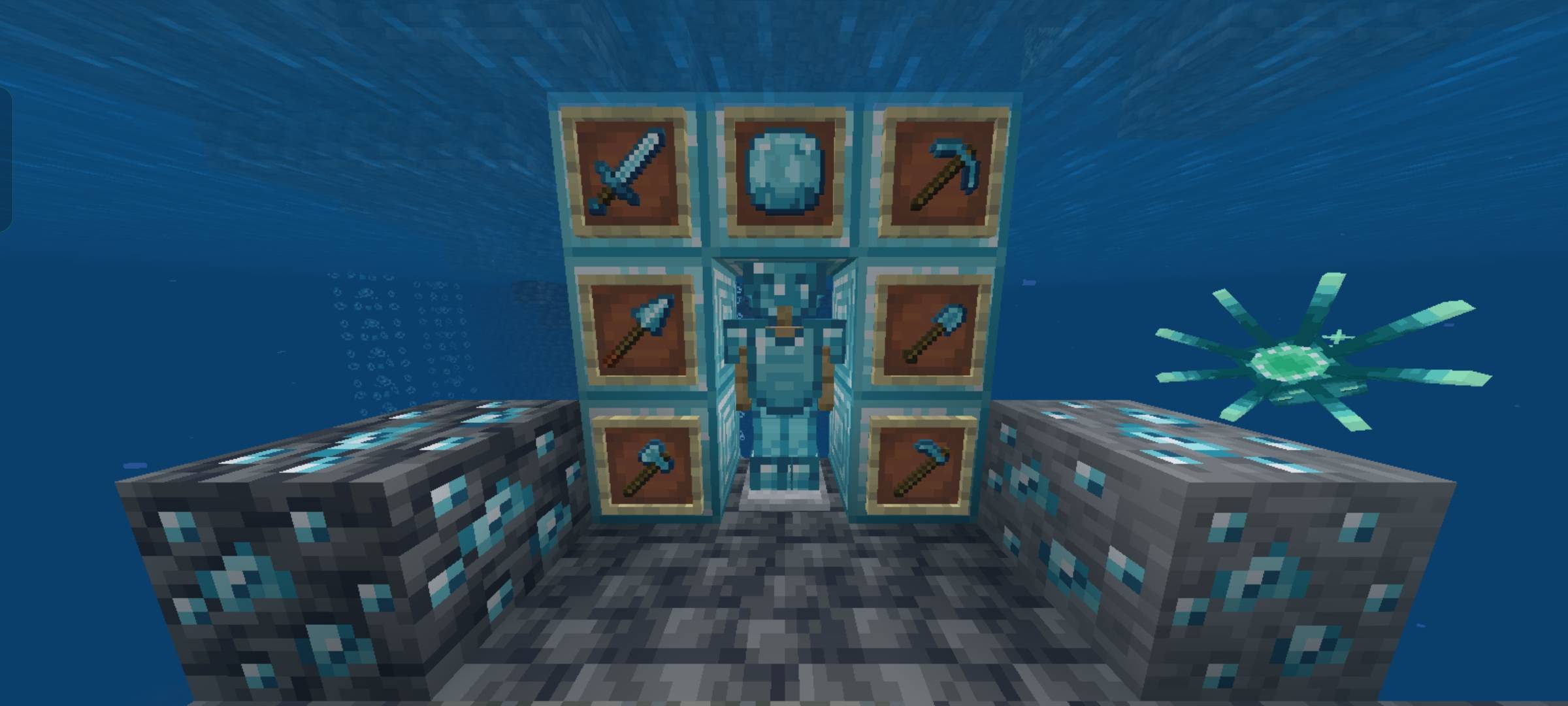 PG's Aquamarine Armor and Tools Add-on  — screenshot 1