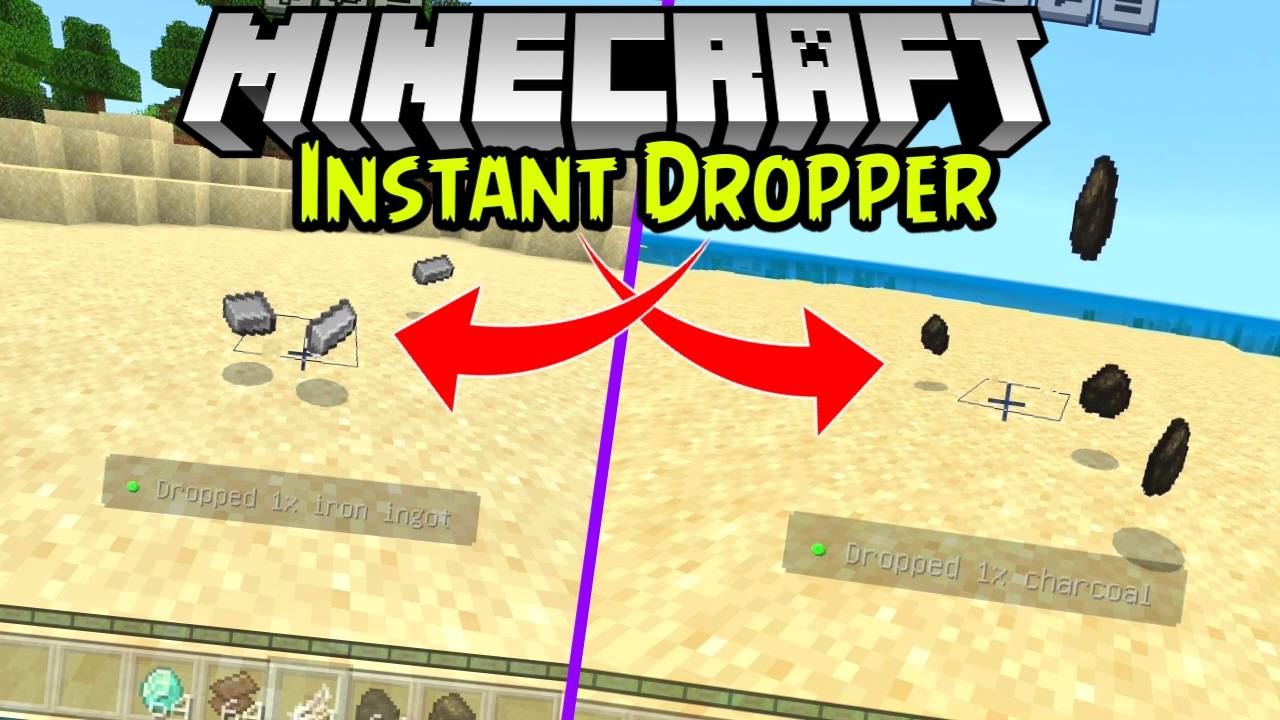 Instant Dropper Addon: Fast Item Drop (Java 'Q' Logic) — screenshot 1