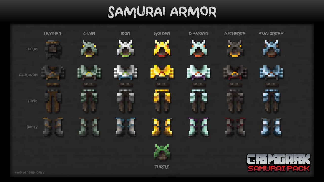 Kal's Grimdark Samurai Pack [BRP] — screenshot 1