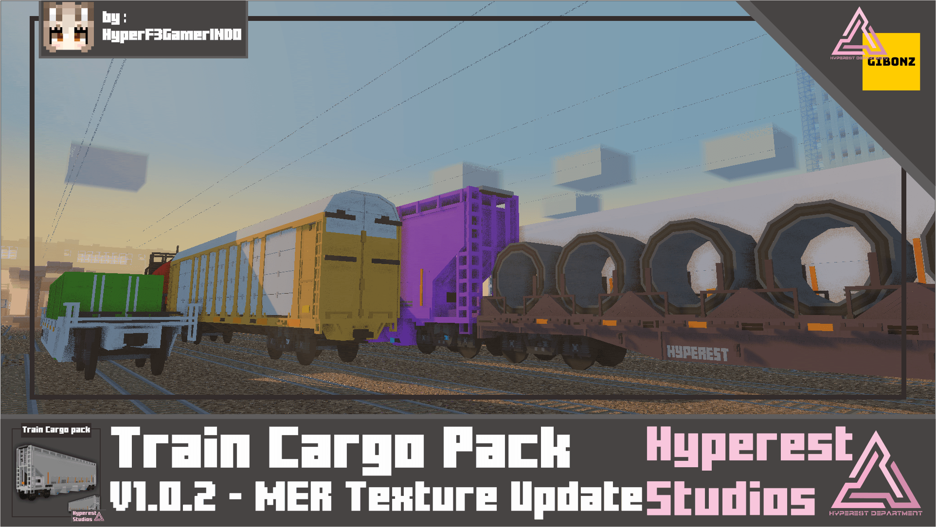 Train Cargo Pack | v1.0.2 MER Texture Update — screenshot 1