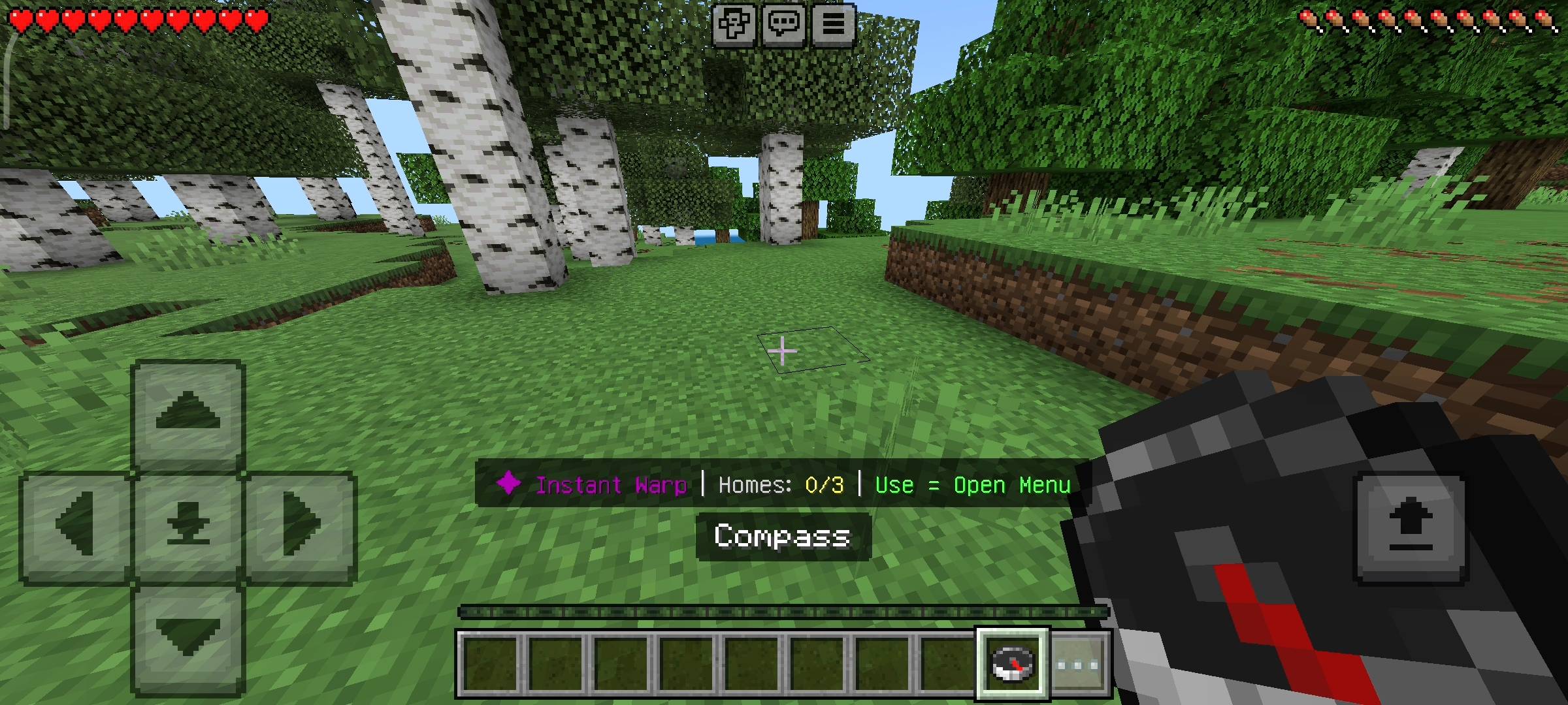Instant Warp Addon: Homes, Public Warps & Menus — screenshot 2