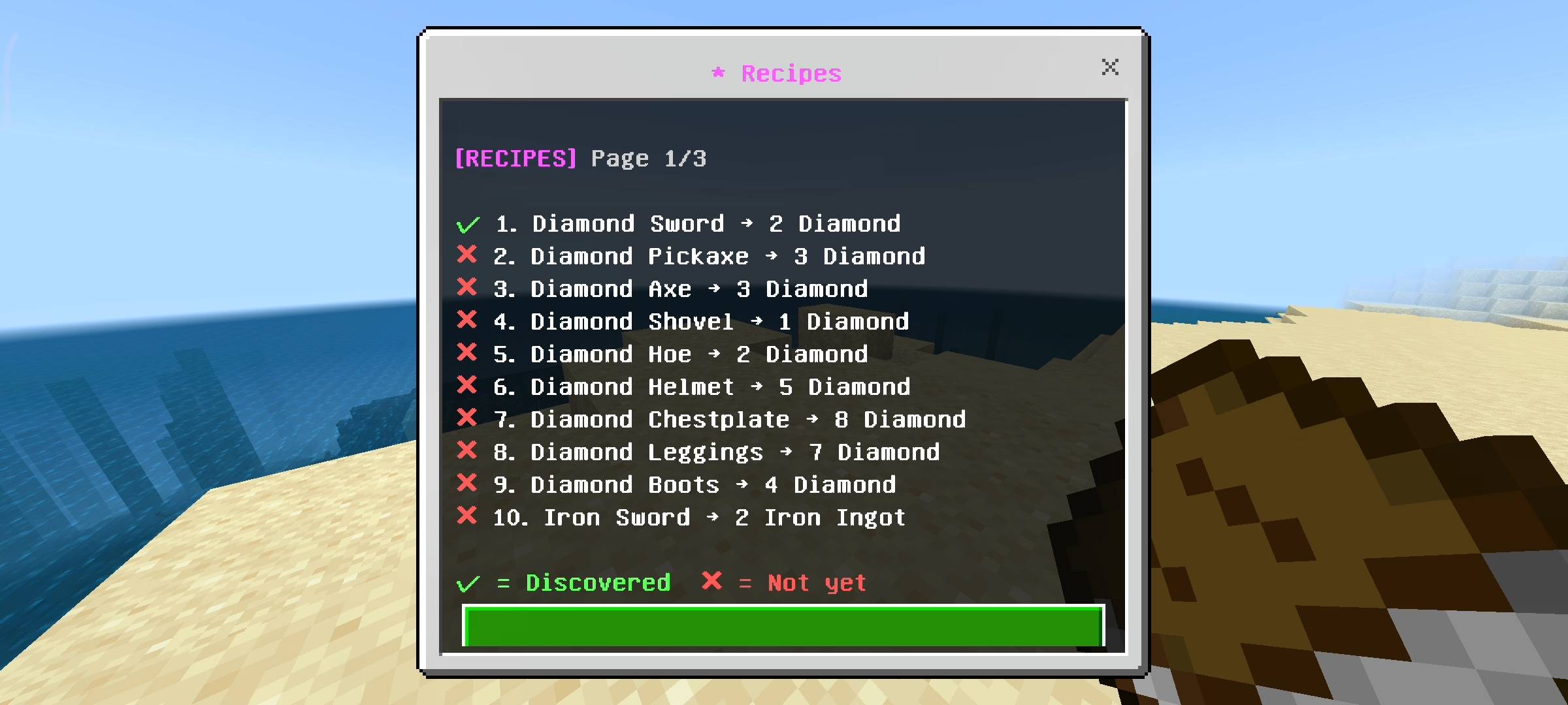 Reverse Crafting Addon: Get Materials Back — screenshot 4