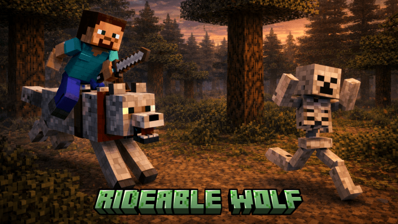 rideable wolf, chicken, and monster — screenshot 1