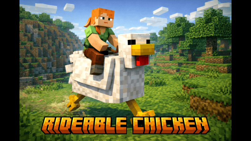 rideable wolf, chicken, and monster — screenshot 2
