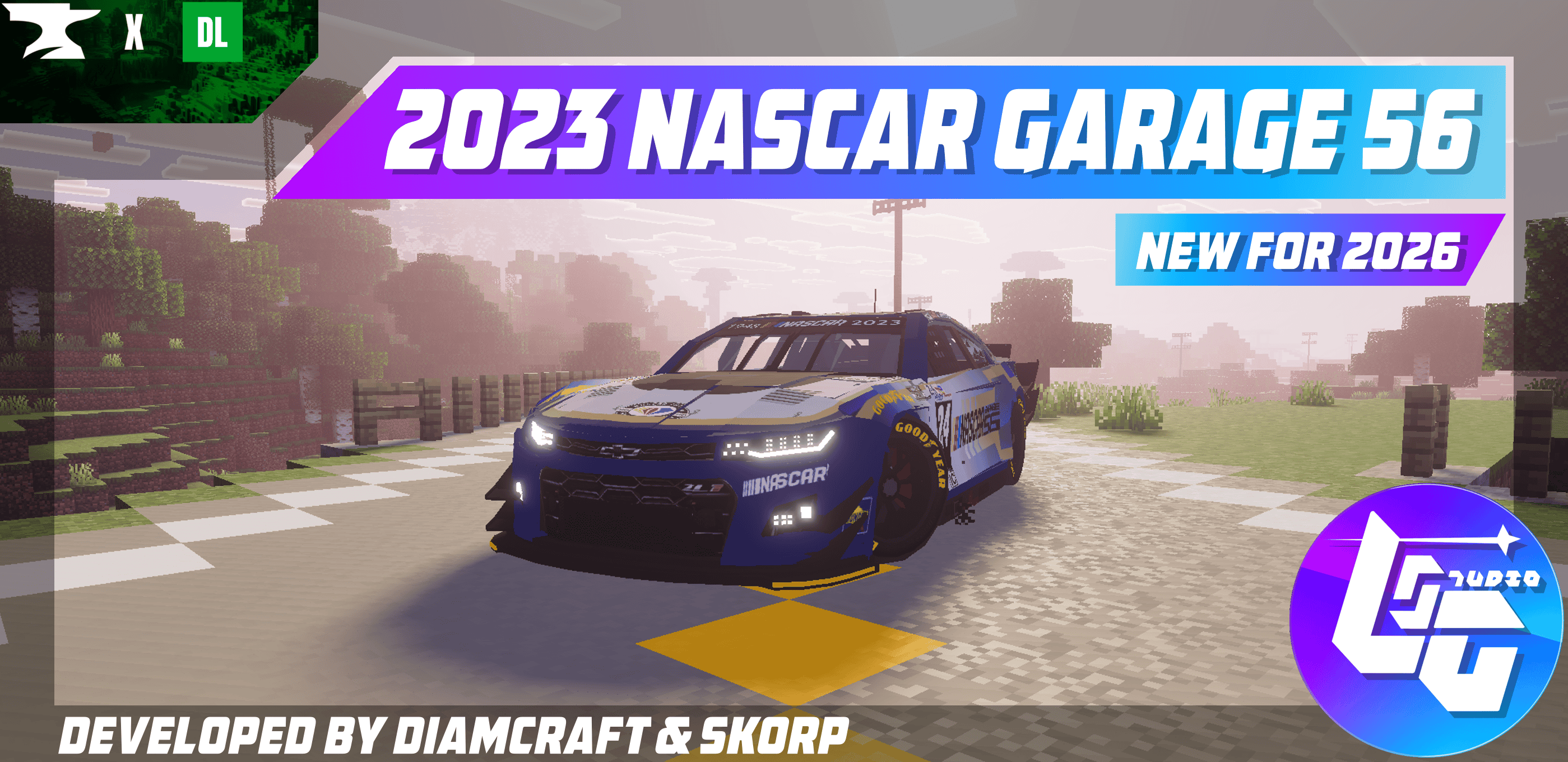 Nascar Garage 56 Comaro (2023) — screenshot 1