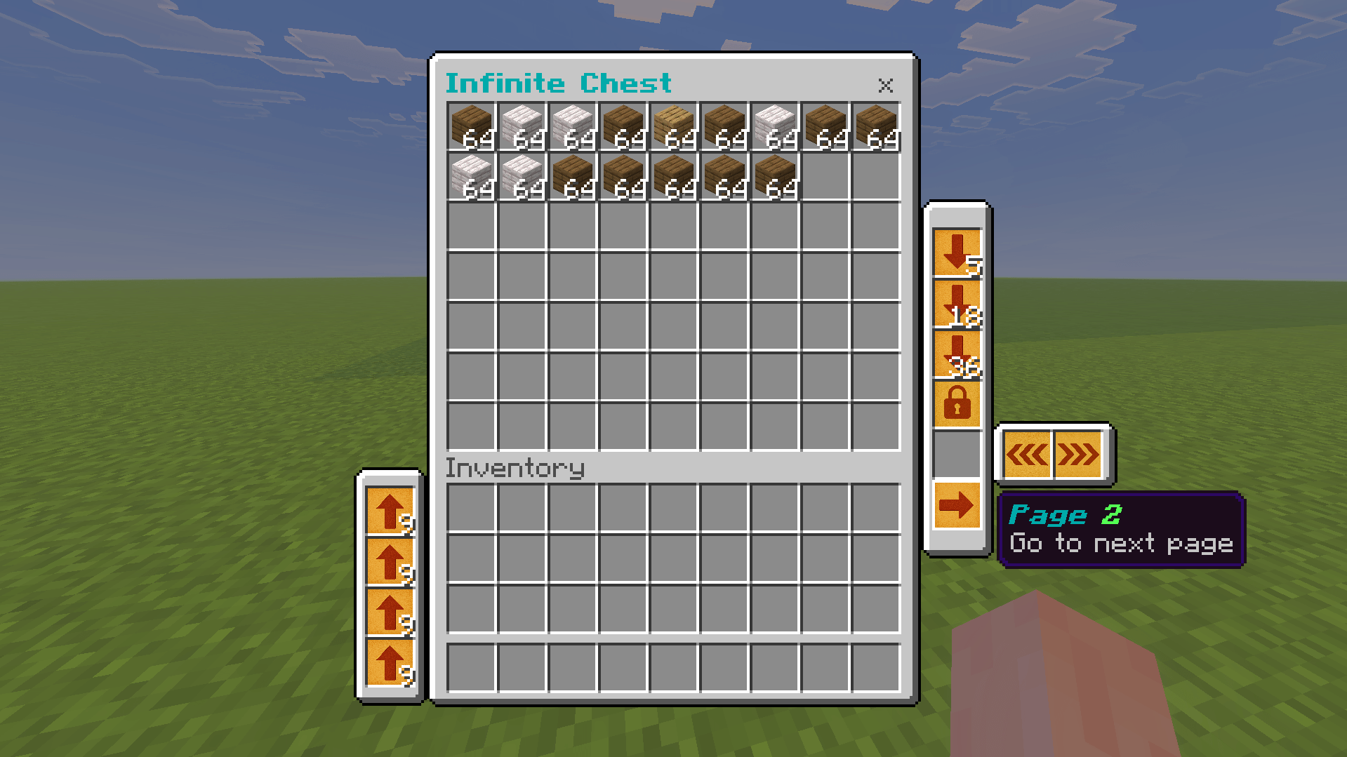 Infinite chest 2.2 - filtering update — screenshot 4