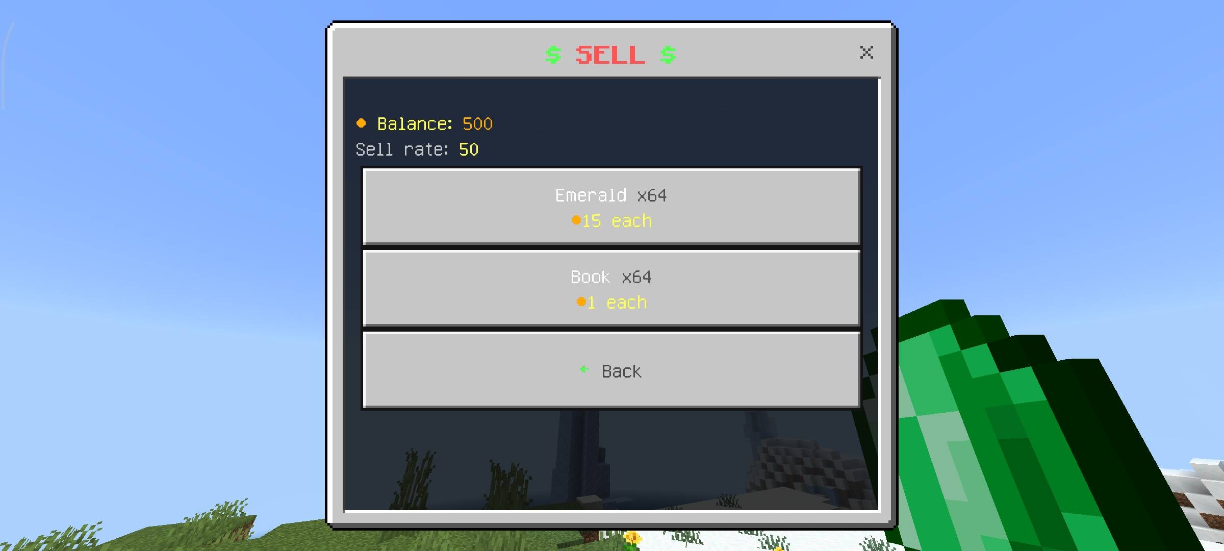 Shop System - Server Economy — screenshot 2