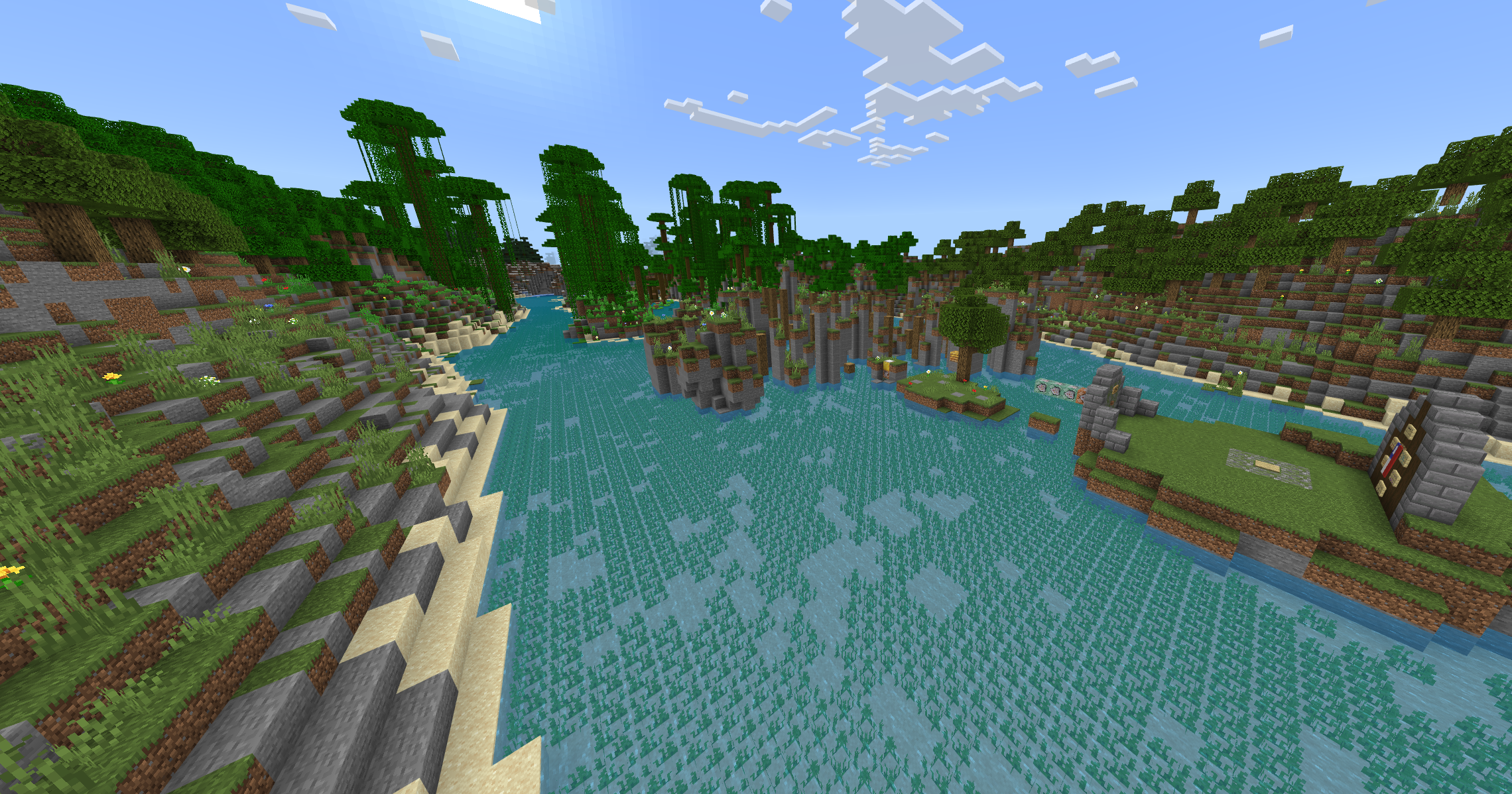 Parkour Aesthetic - Twilight Trails - Multiplayer Support - Bedrock edition — screenshot 1