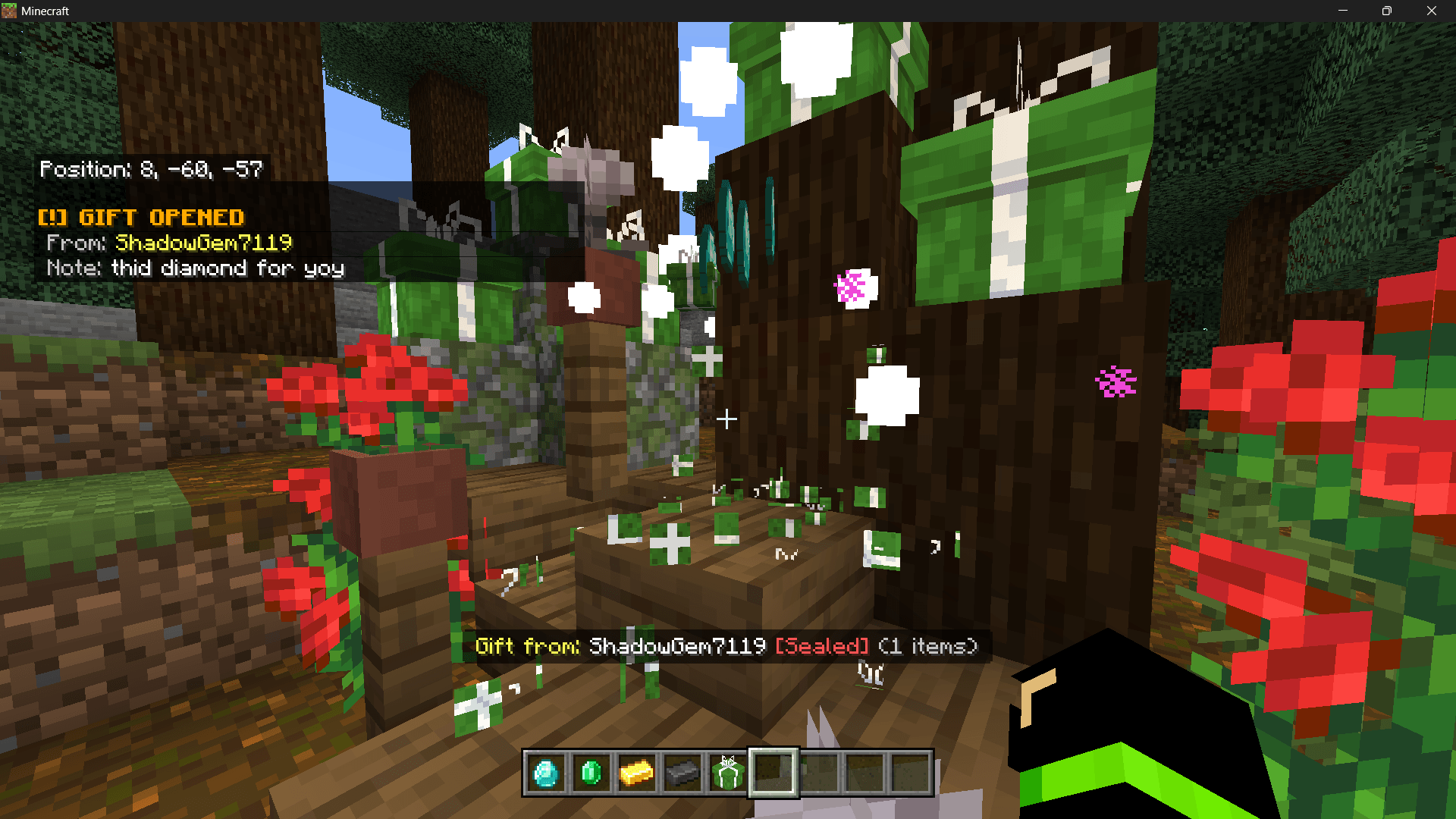 Gifts Systeme "send gifts to your friends and players" — screenshot 2