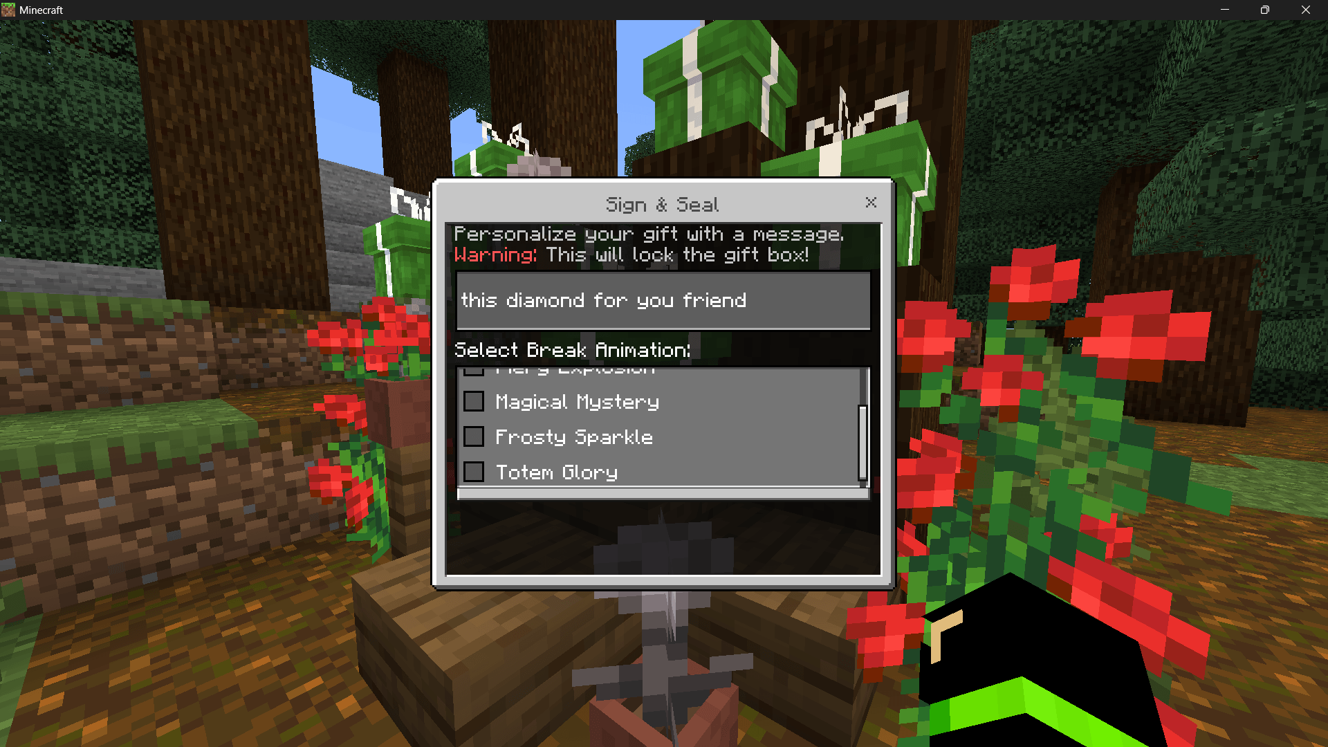 Gifts Systeme "send gifts to your friends and players" — screenshot 4