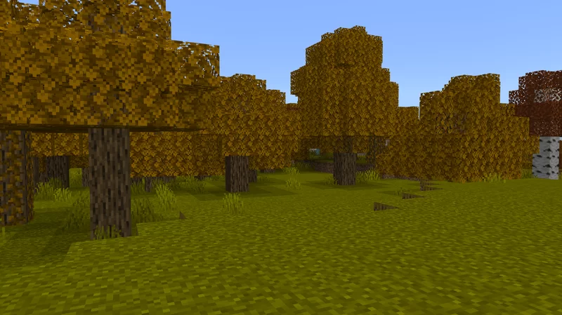 Gold Autumn Texture Pack — screenshot 1
