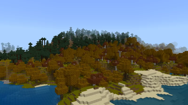 Gold Autumn Texture Pack — screenshot 2