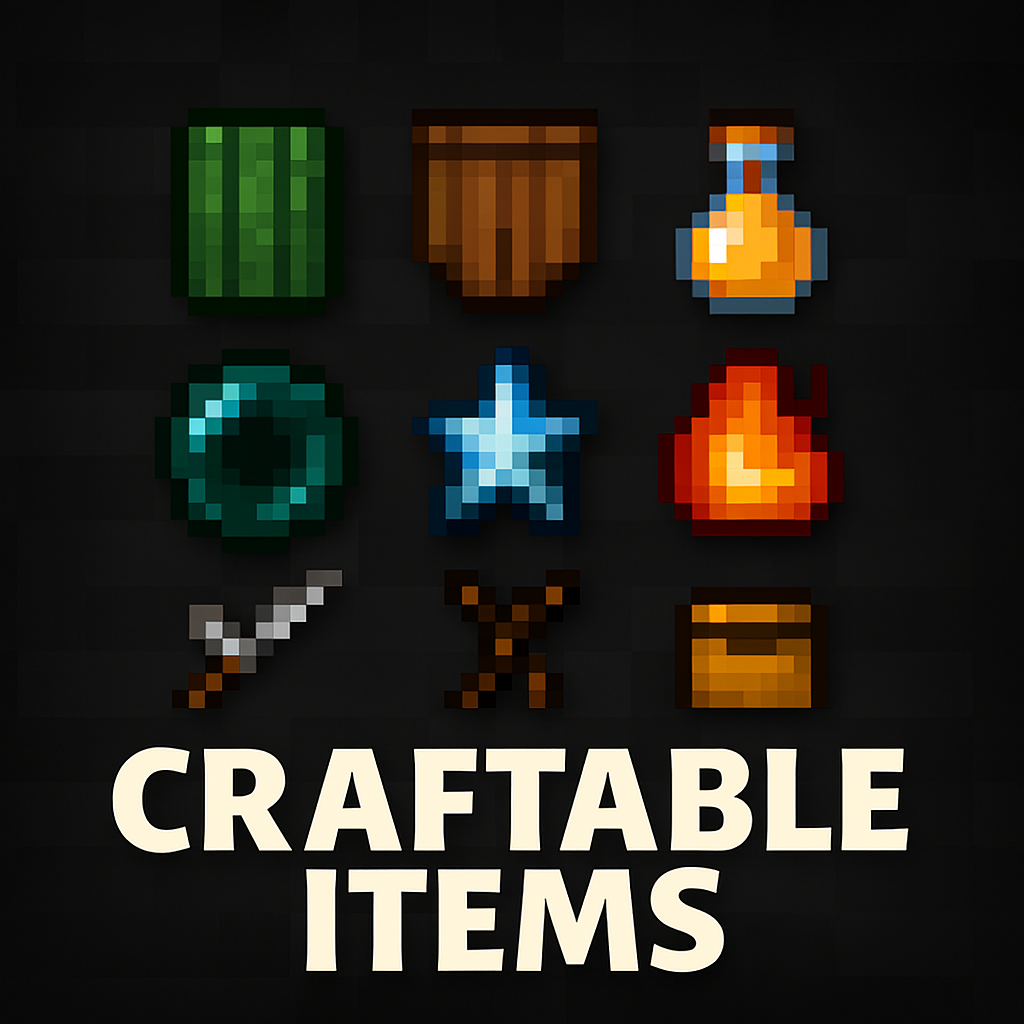 Craftable Items Addon