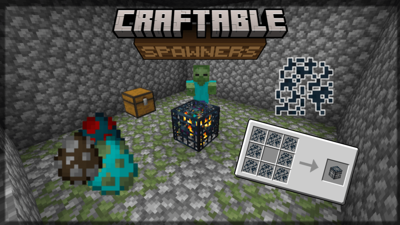 Craftable Spawners | by DustVeyn — screenshot 1