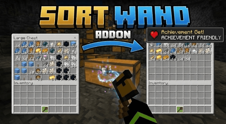 Sorting Wand "Advanced Chest Organization" — screenshot 1