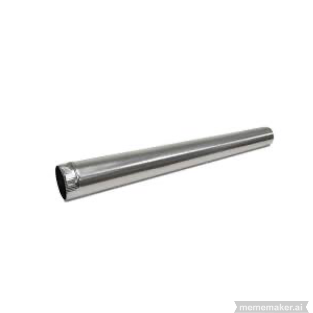 Metal pipe falling