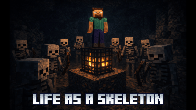 life as a skeleton [ Achievements Friendly ] (become a skeleton king and conquest the world) — screenshot 1