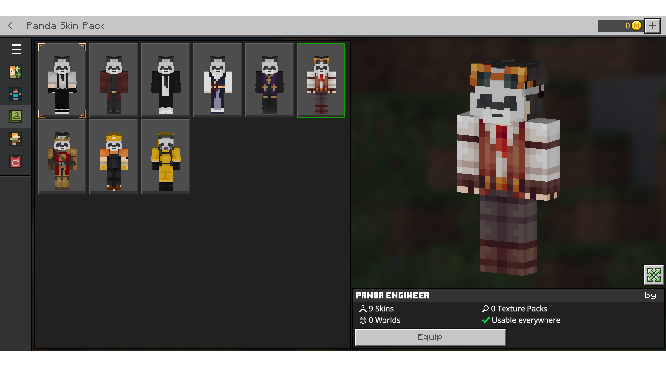 Panda Skin Pack — screenshot 7