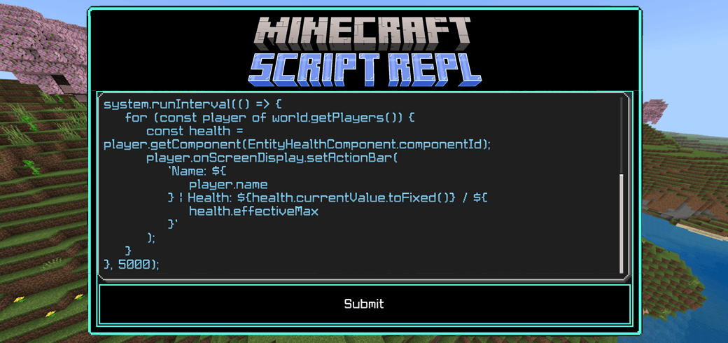 Script Interpreter [v1.21.120+] — screenshot 1