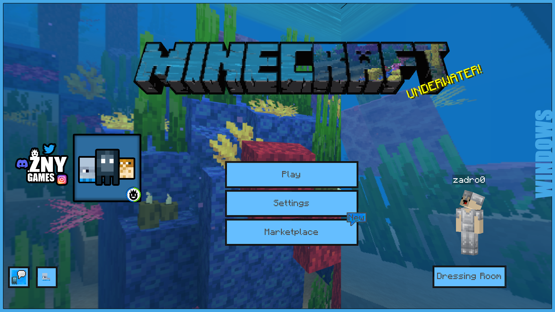 Underwater [GUI Pack] — screenshot 1