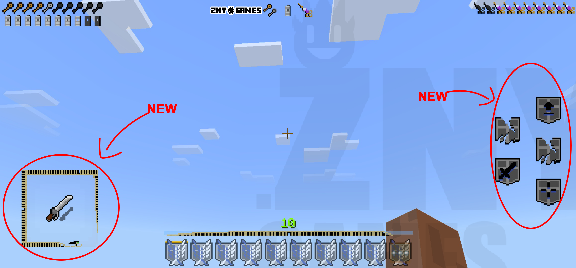 ATTACK ON TITAN UI [BEDROCK] — screenshot 4