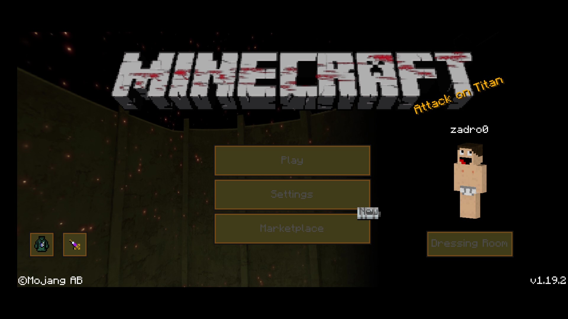ATTACK ON TITAN UI [BEDROCK] — screenshot 7