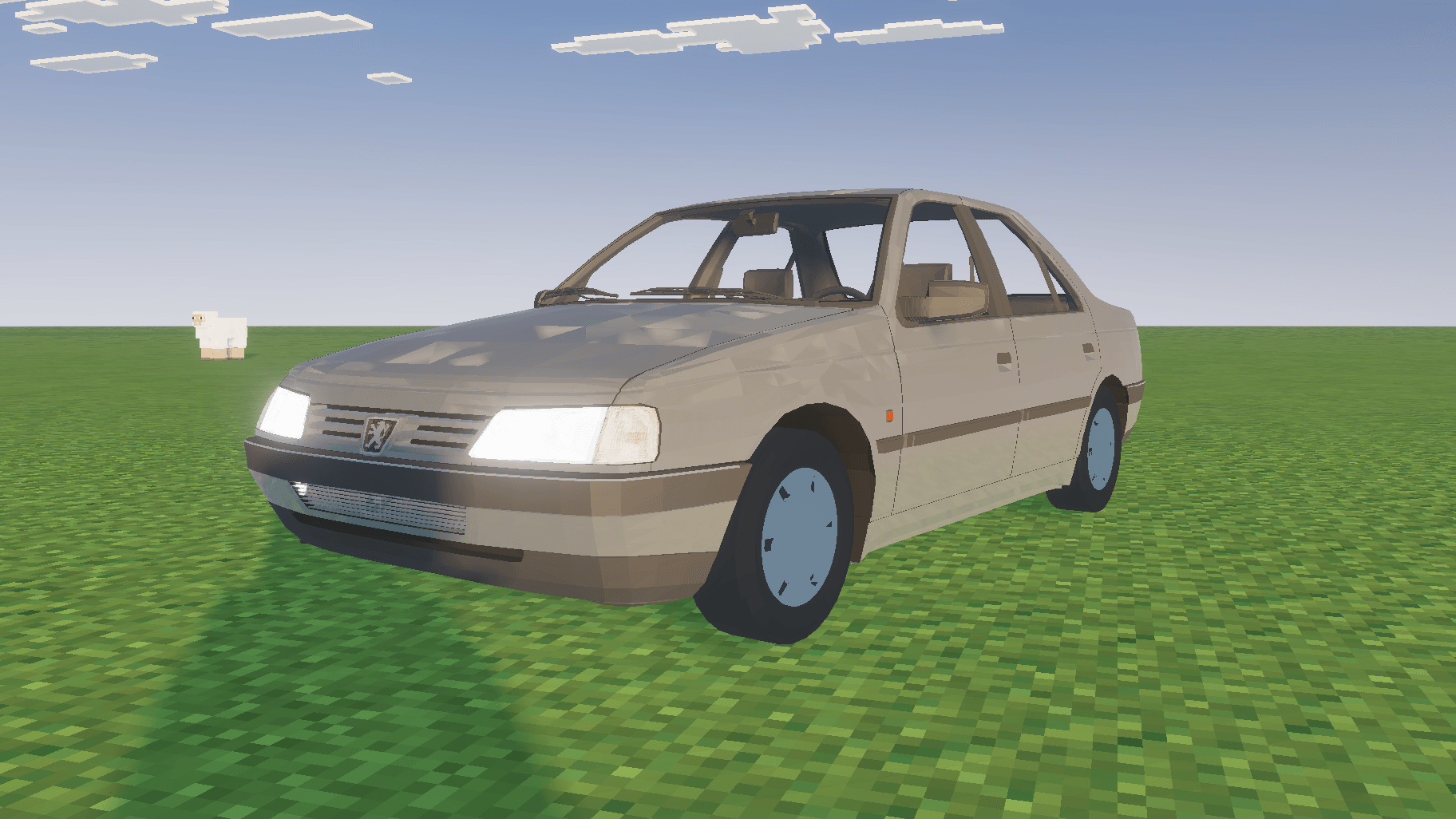 Peugeot 405 - car addon (UPDATE!) — screenshot 4
