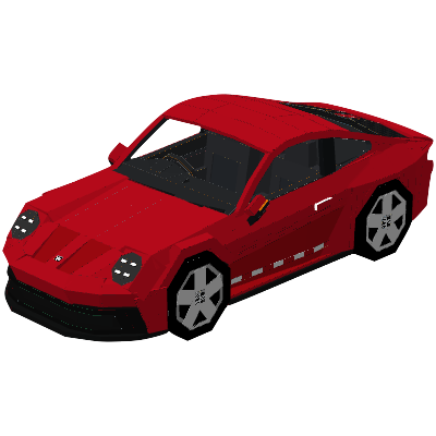 Porsche 992, 911 - Simple Car Series