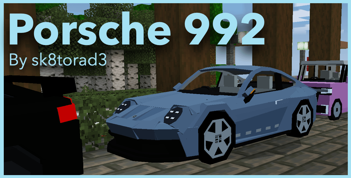 Porsche 992, 911 - Simple Car Series — screenshot 1