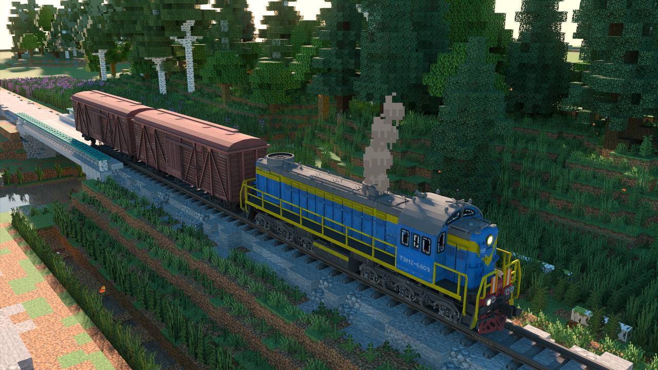 [MCA] Russian Rialway (Trains, Deco) — screenshot 1