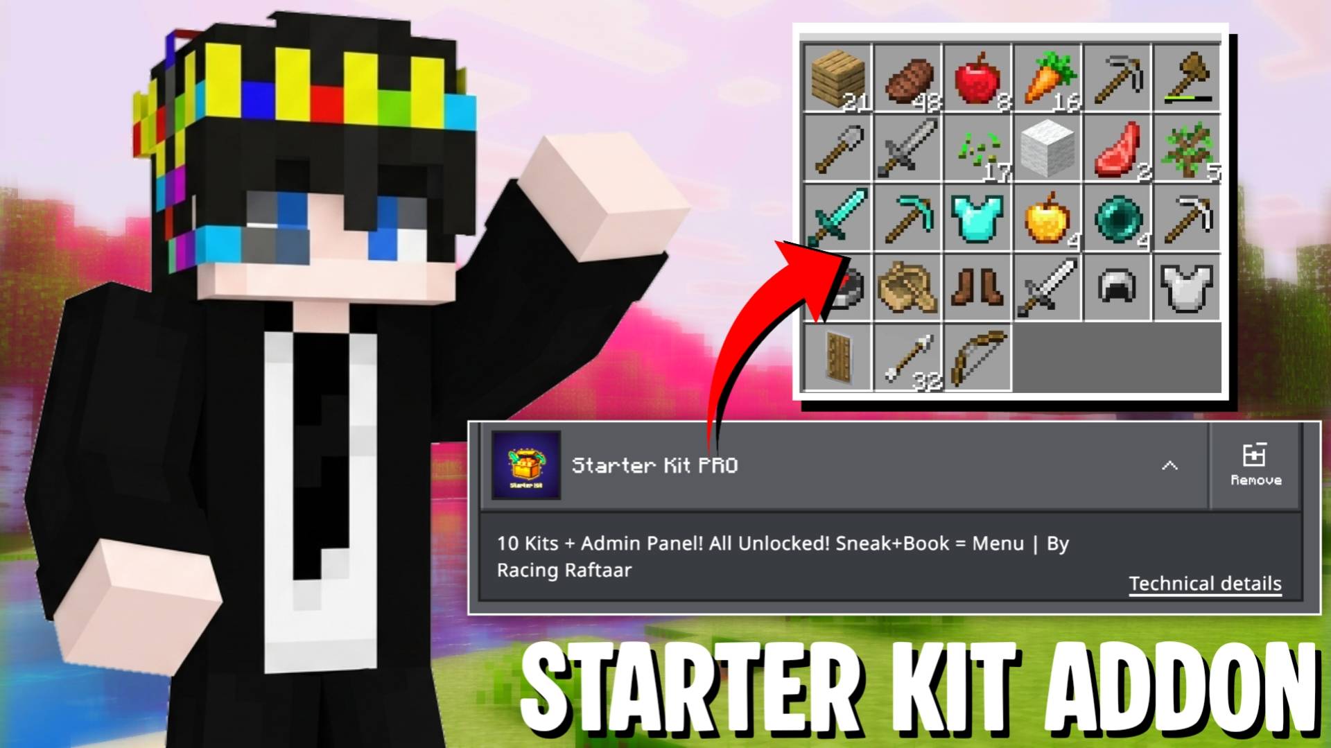 Starter Kit Addon: Auto Kits & Admin Panel — screenshot 1
