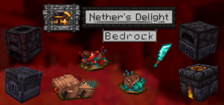 Nether's Delight Bedrock (Unofficial Port) — screenshot 1