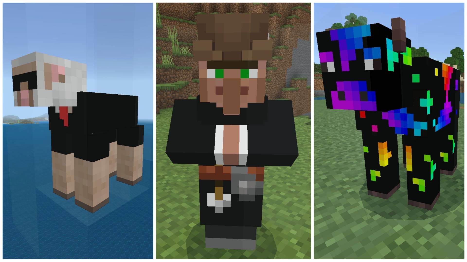 OutFitted Mobs Texture Pack | Dressed up Mob skins! — screenshot 5