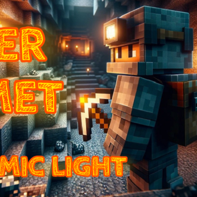 Miner Helmet with Dynamic Light (Achievements Friendly)