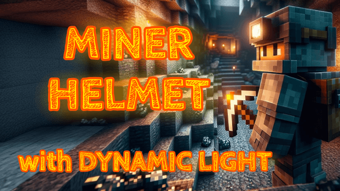 Miner Helmet with Dynamic Light (Achievements Friendly) — screenshot 1