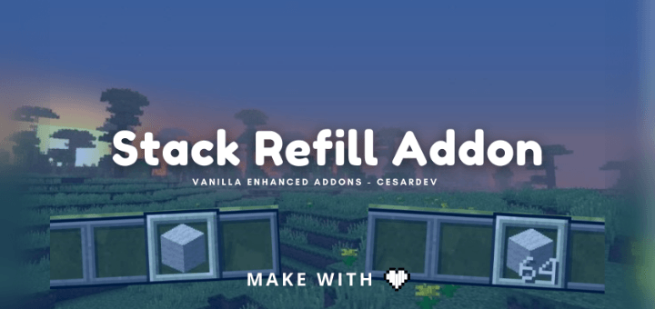 Stack Refill Addon — screenshot 1