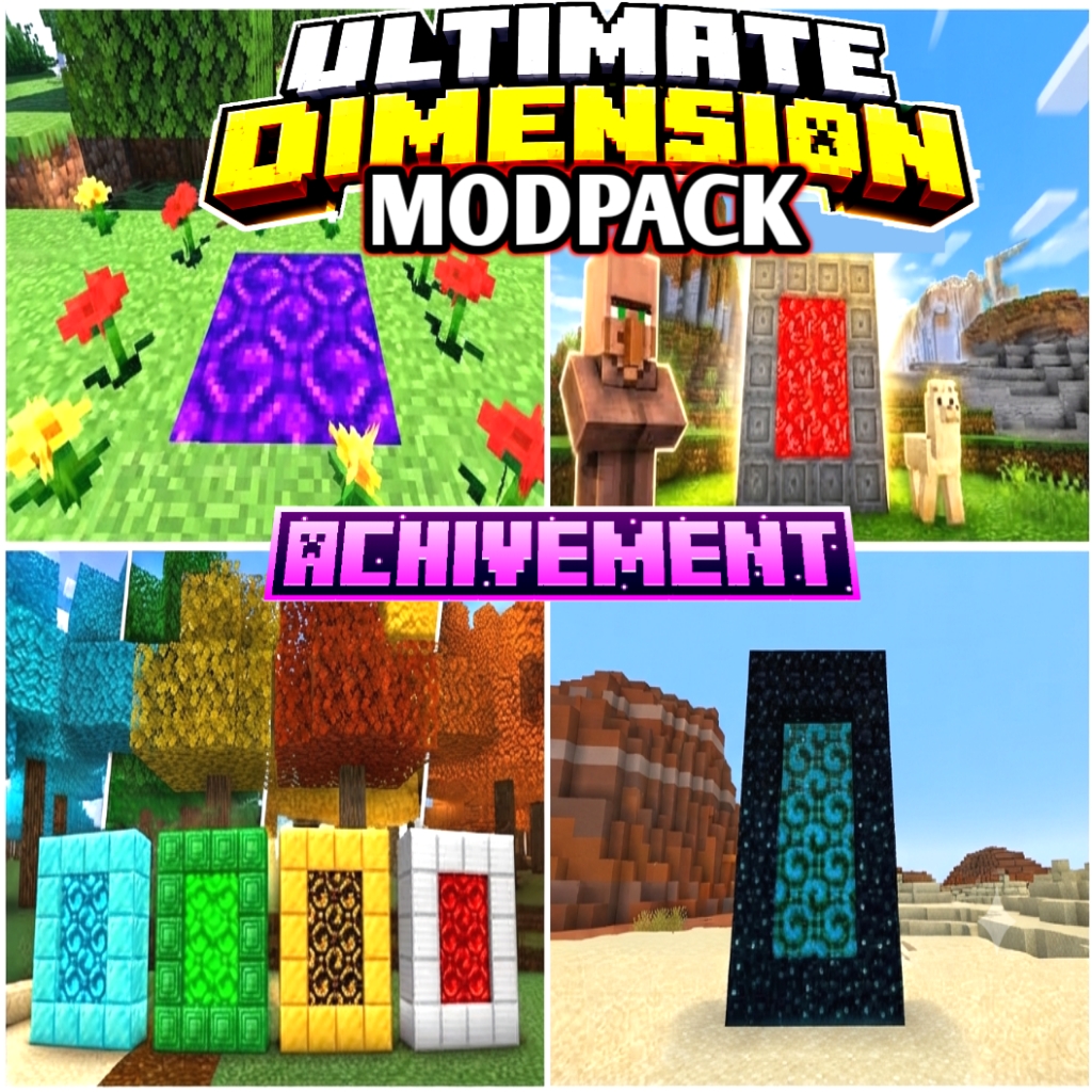 Ultimate Dimensions Modpack [Achievement Friendly]