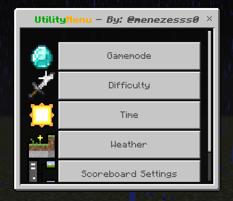 UtilityMenu — screenshot 1