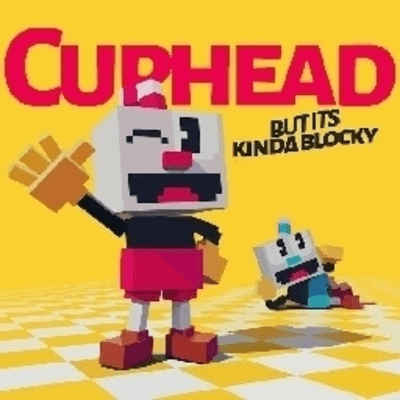 Blocky CupHead — screenshot 1