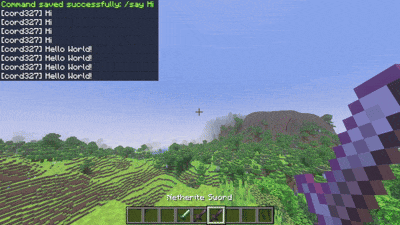 Item Command Storage — screenshot 2