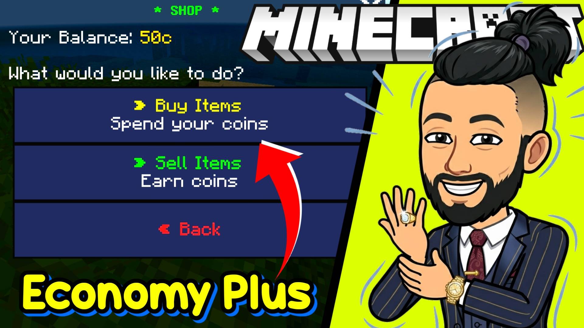 Economy Plus - Server Wealth — screenshot 1
