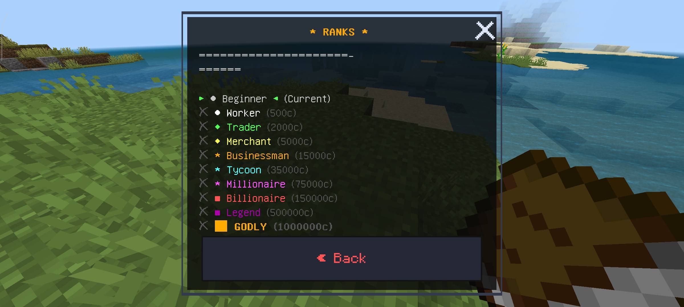 Economy Plus - Server Wealth — screenshot 5